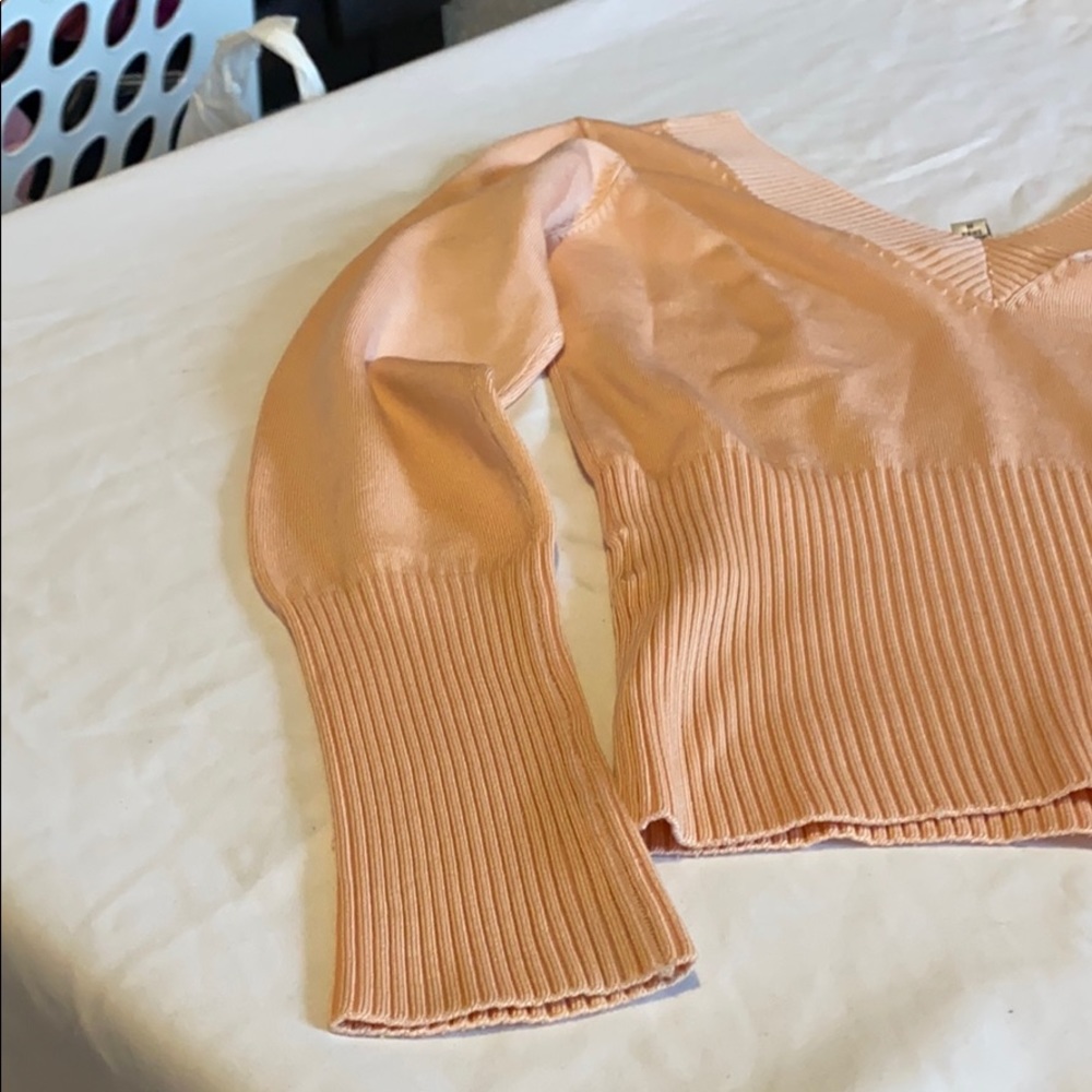 Pink-Salmon sweater - Picture 2 of 7